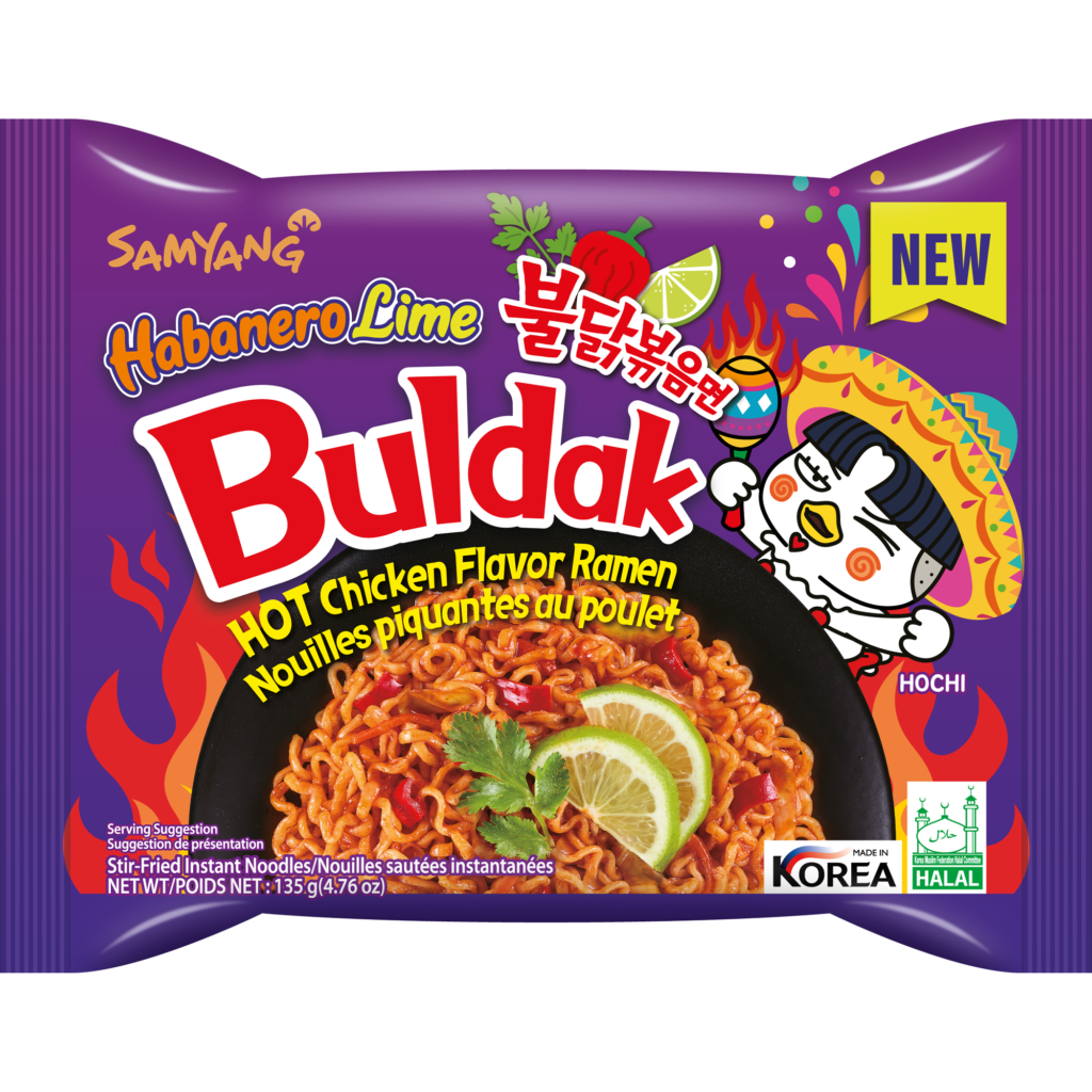 RAMEN BULDAK SABOR HABANERO LIMÓN
