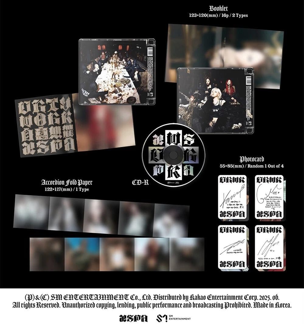 AESPA- Dirty Work Code Ver. B