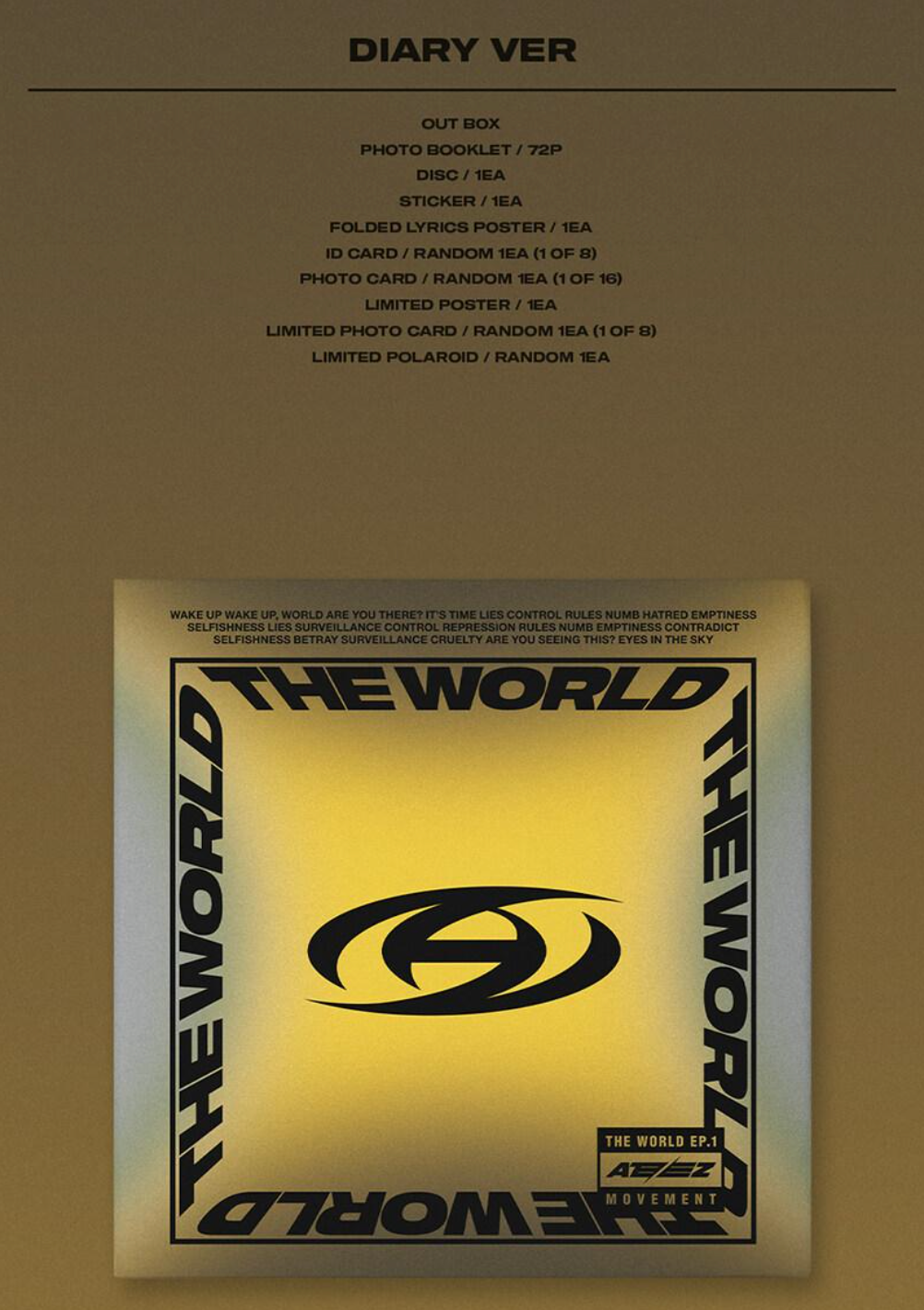 ATEEZ - THE WORLD EP.1: MOVEMENT
