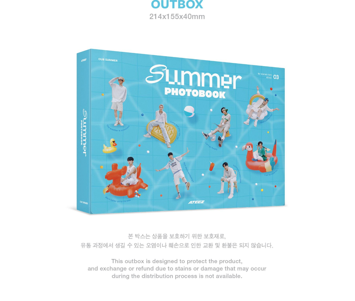ATEEZ - SUMMER PHOTOBOOK 2023