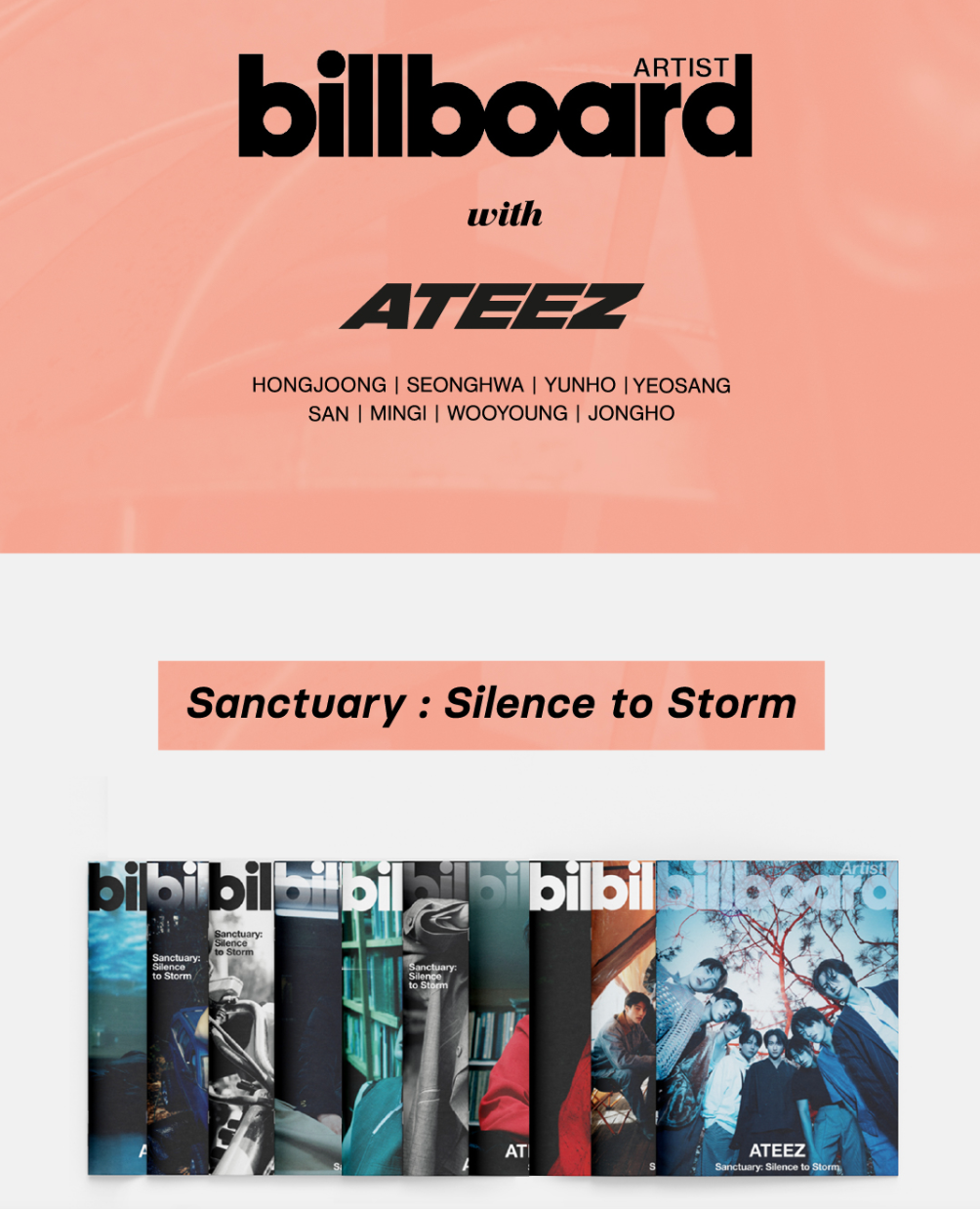 ATEEZ - BILLBOARD ARTIST ATEEZ EDITION