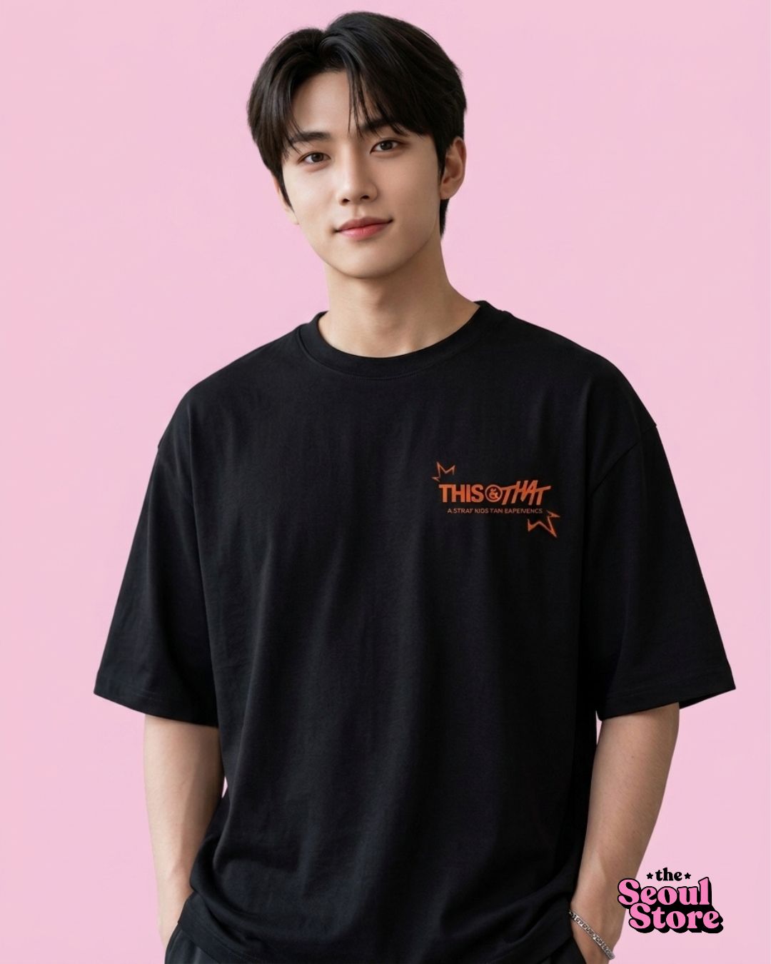 PRE ORDER - PLAYERA SKZ LOGO THIS AND THAT