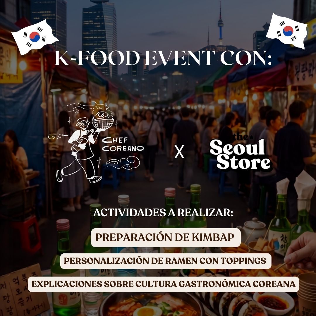 CLASE DE COCINA CON CHEF COREANO