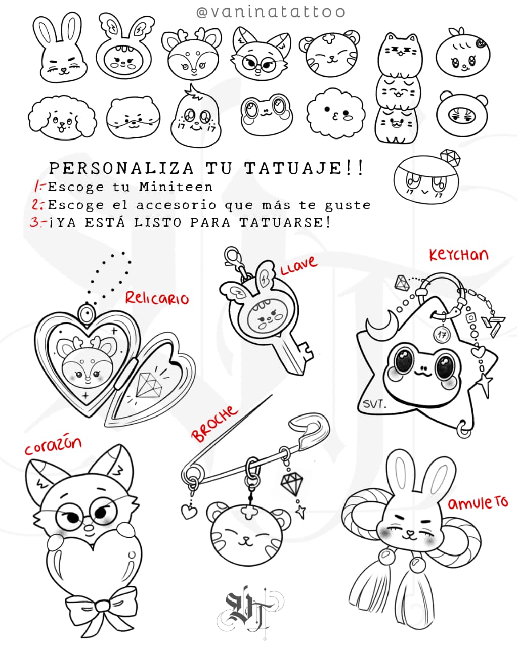 SEVENTEEN TATTOO SESSION DÍAS 25 Y 26 DE MAYO