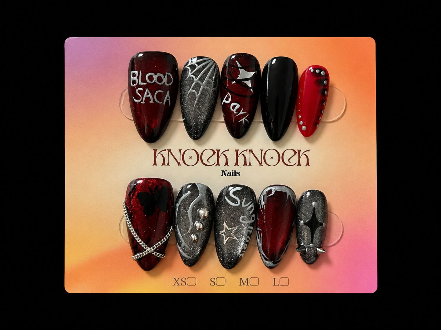 ENHYPEN PRESS ON NAILS DISEÑO 1