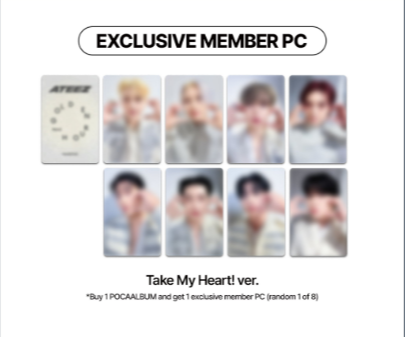Photocards Ateez POB MAKESTAR