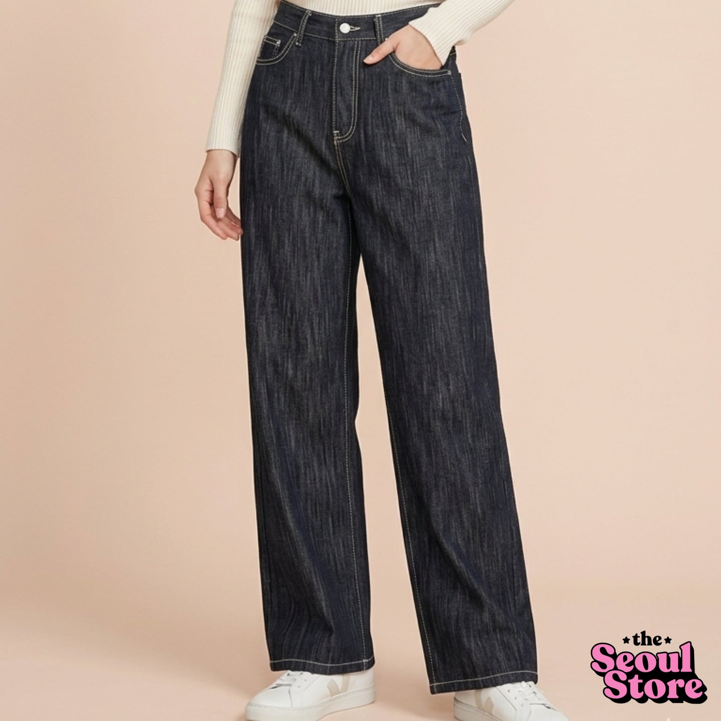 Pantalón mezclilla