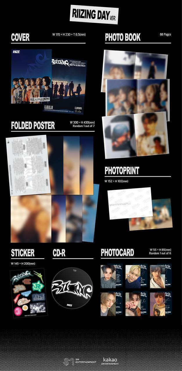 RIIZE - RIIZING Photobook Ver. Riizing Day ever