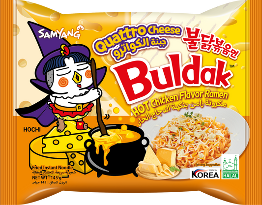 RAMEN BULDAK CUATRO QUESOS
