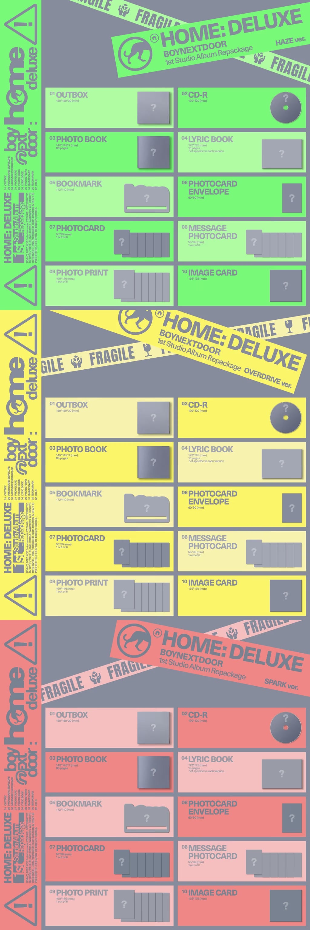 [PRE-ORDER] BOYNEXTDOOR-1st Studio Album Repackage [HOME: DELUXE]