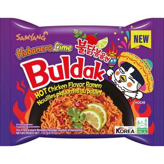 RAMEN BULDAK SABOR HABANERO LIMÓN
