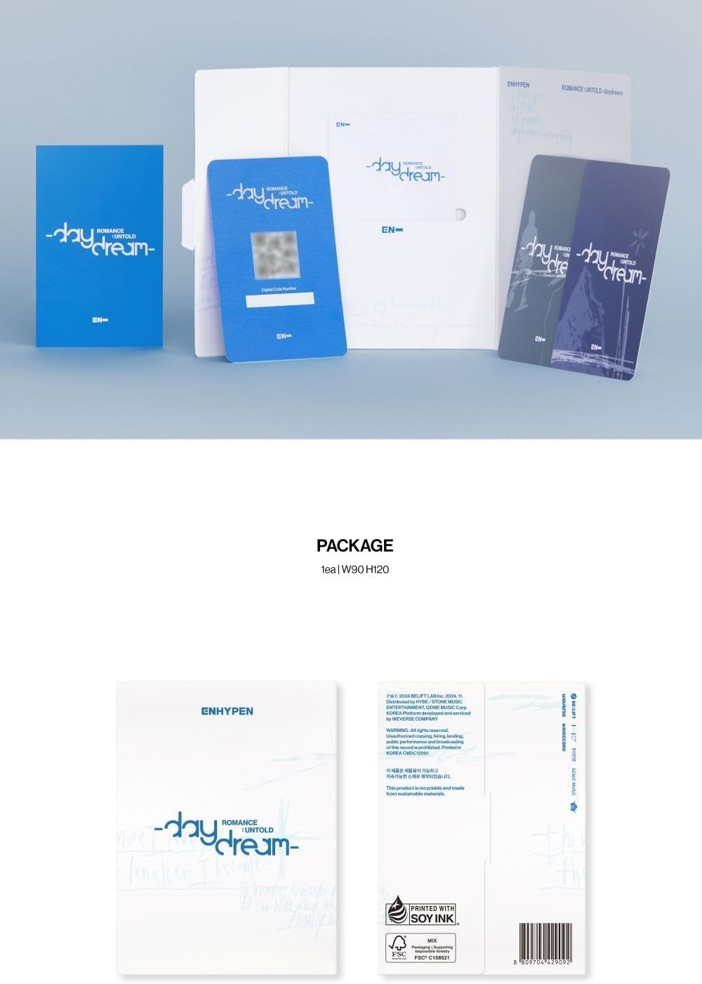 ENHYPHEN-Romance: Untold - Daydream- Ver. Weverse