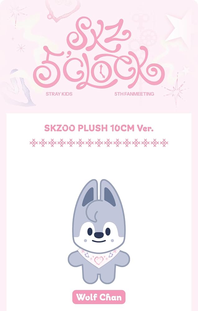 SKZOO PLUSH 5' O CLOCK