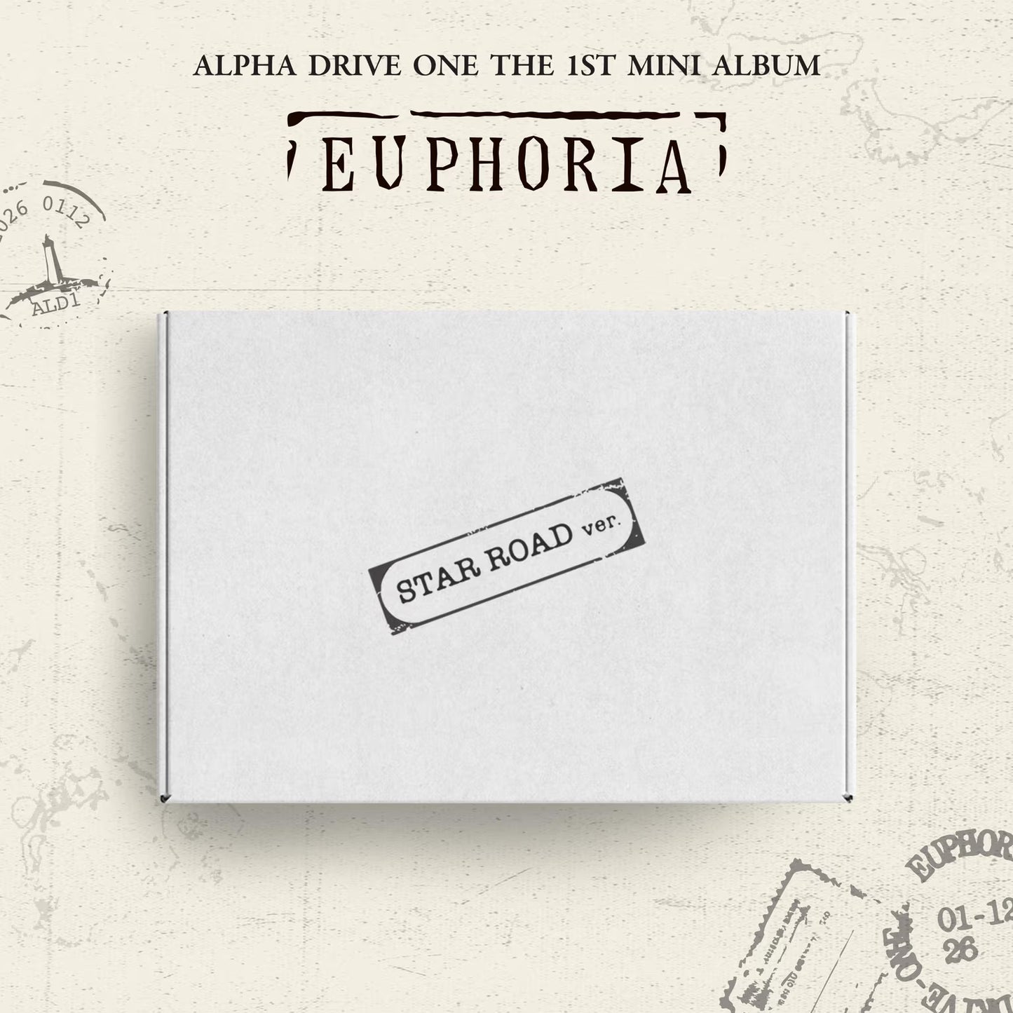 [PRE ORDER] ALPHA DRIVE ONE THE 1ST MINI ALBUM [EUPHORIA] (STAR ROAD ver.)