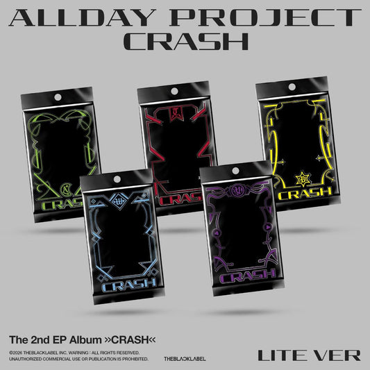 [PRE-ORDER] ALLDAY PROJECT The 2nd EP Album 'CRASH' LITE ver. (Random ver.)