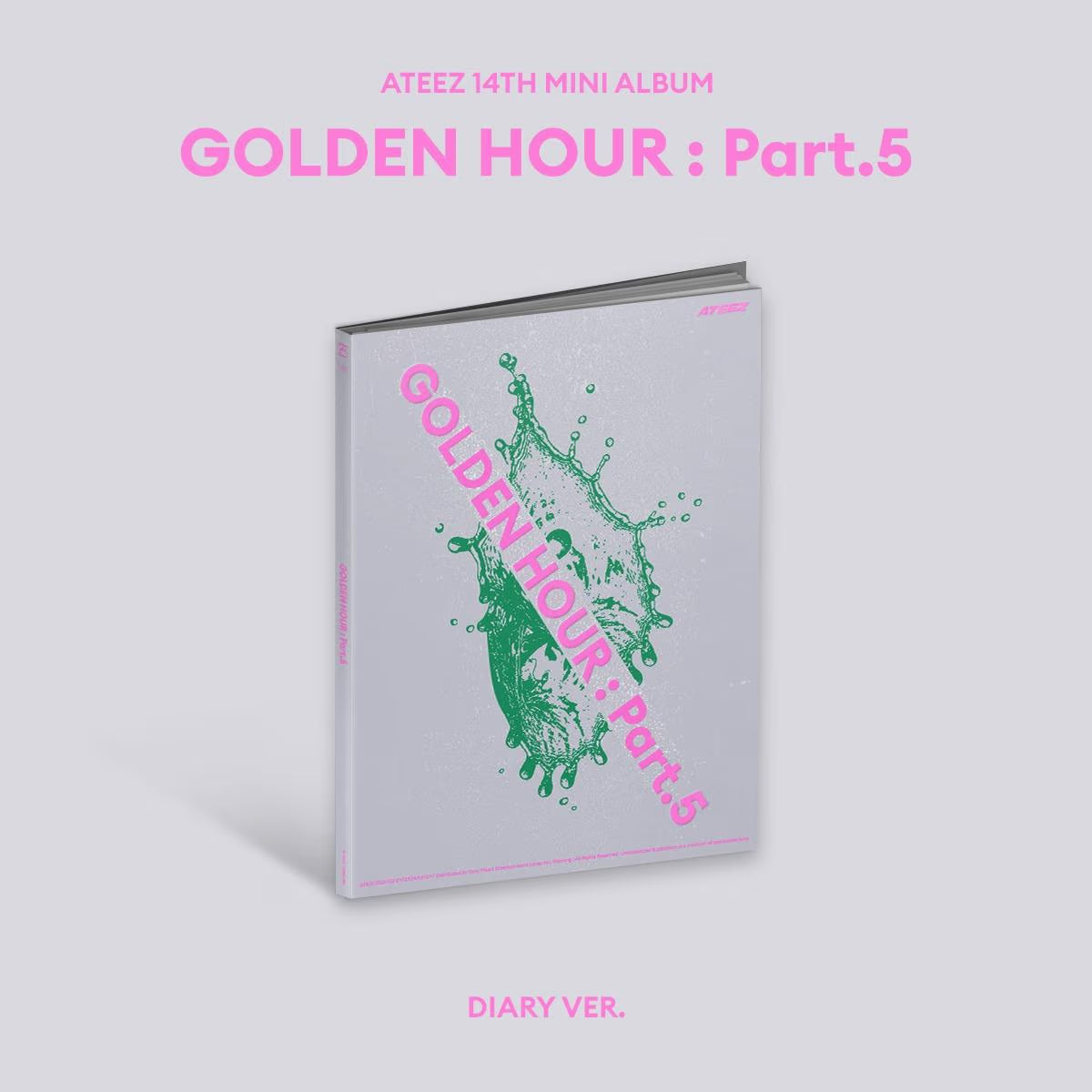 ATEEZ 14th Mini Album [GOLDEN HOUR : Part.5] Photobook