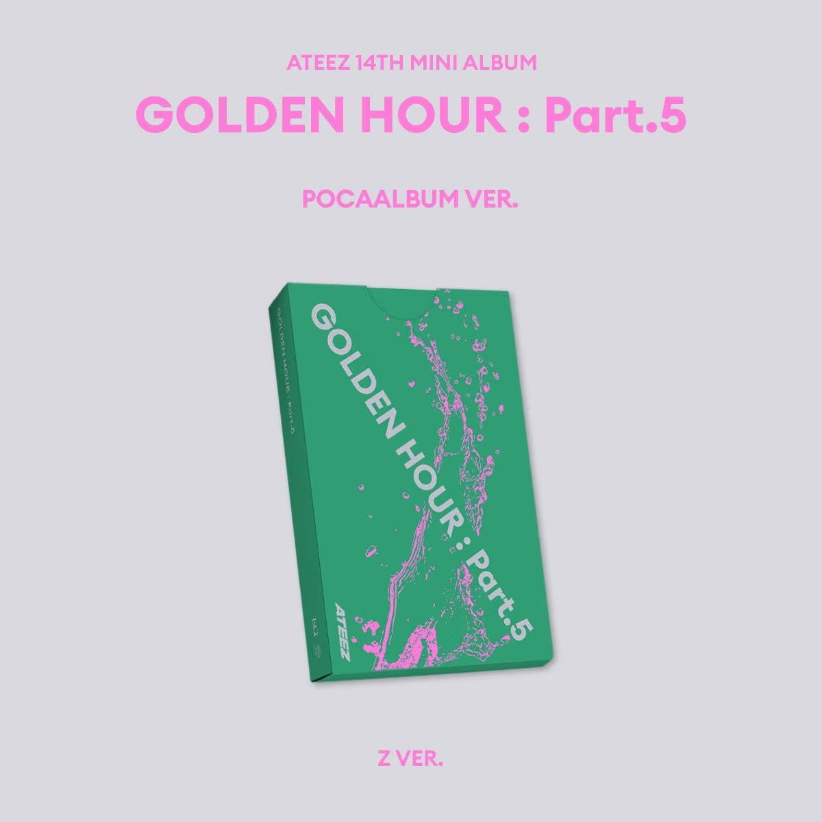 ATEEZ 14th Mini Album [GOLDEN HOUR : Part.5] Photobook