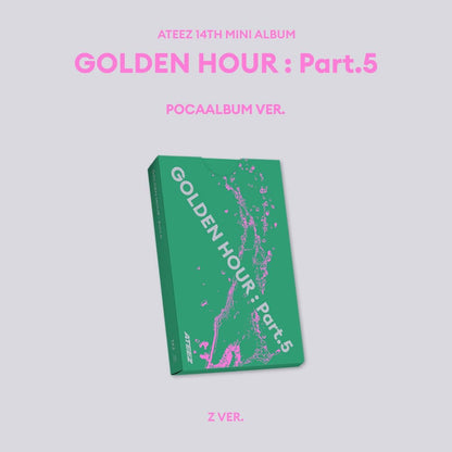 ATEEZ 14th Mini Album [GOLDEN HOUR : Part.5]  POCAALBUM