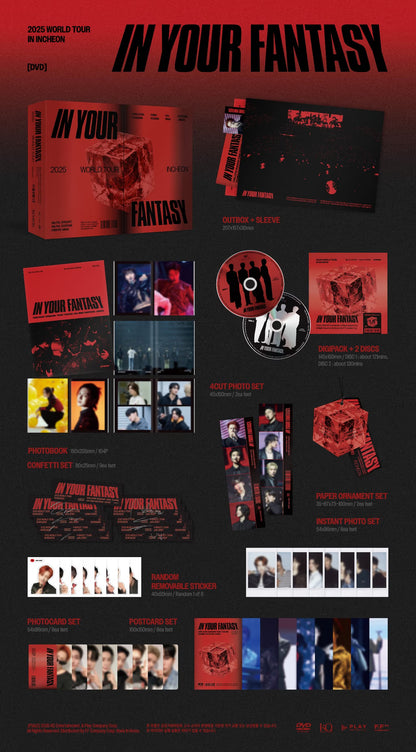 [PRE-ORDER] ATEEZ 2025 WORLD TOUR [IN YOUR FANTASY] IN INCHEON DVD