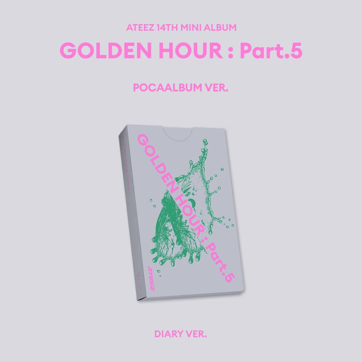 ATEEZ 14th Mini Album [GOLDEN HOUR : Part.5]  POCAALBUM