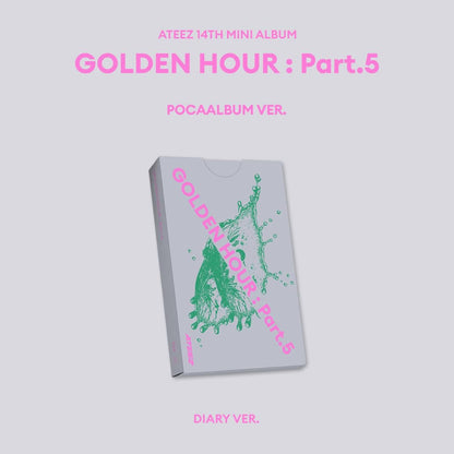 ATEEZ 14th Mini Album [GOLDEN HOUR : Part.5]  POCAALBUM