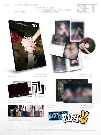 [PRE-ORDER] B1A4 9th MINI ALBUM [SET] 하나