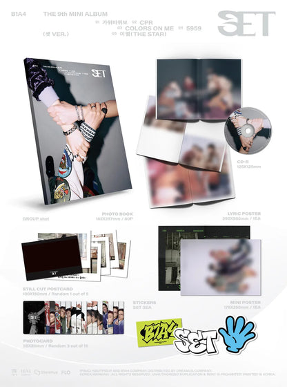 [PRE-ORDER] B1A4 9th MINI ALBUM [SET] 셋
