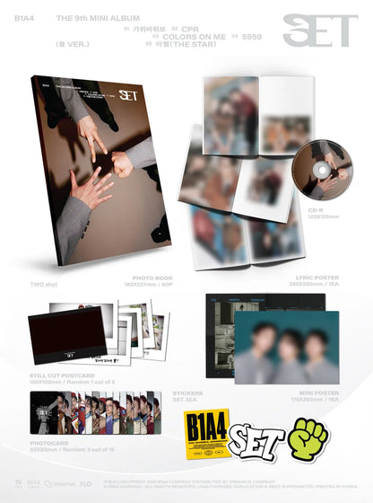 [PRE-ORDER] B1A4 9th MINI ALBUM [SET] 둘