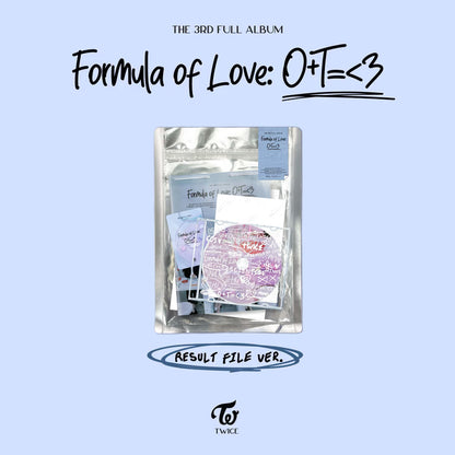 TWICE - [Formula of Love: O+T=<3] (Result file ver.)