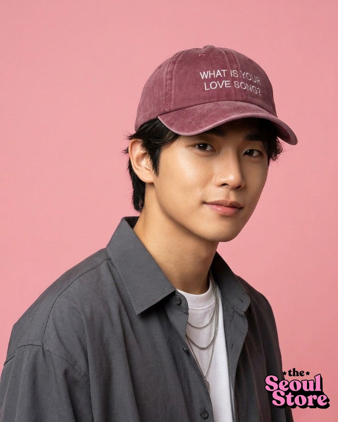 BTS WHAT IS YOUR LOVE? GORRA