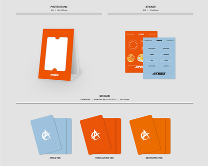 [MAKESTAR EXCLUSIVE] ATEEZ - GOLDEN HOUR: PART.3 (POCAALBUM)