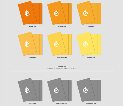 [MAKESTAR EXCLUSIVE] ATEEZ - GOLDEN HOUR: PART.3 (POCAALBUM)
