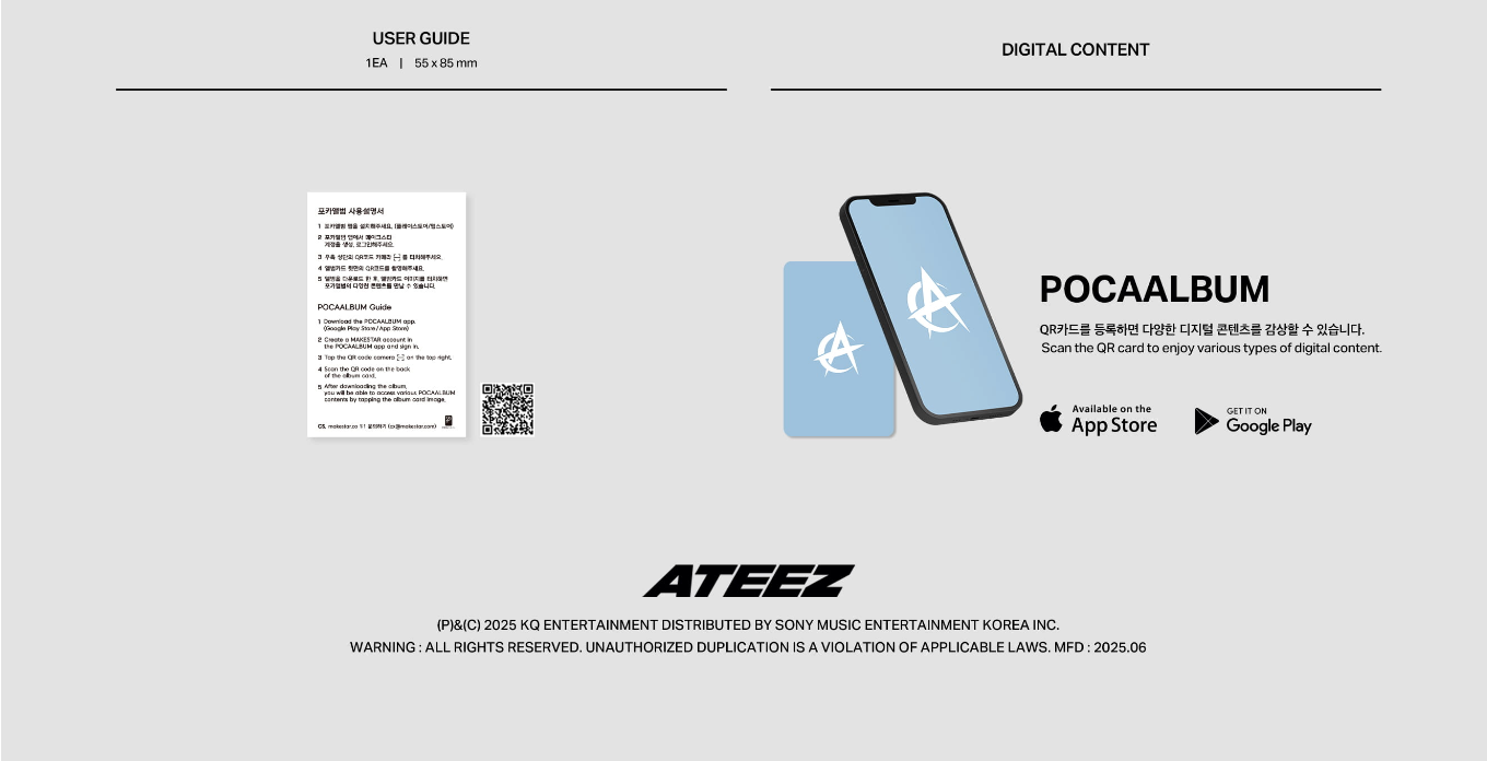 [MAKESTAR EXCLUSIVE] ATEEZ - GOLDEN HOUR: PART.3 (POCAALBUM)