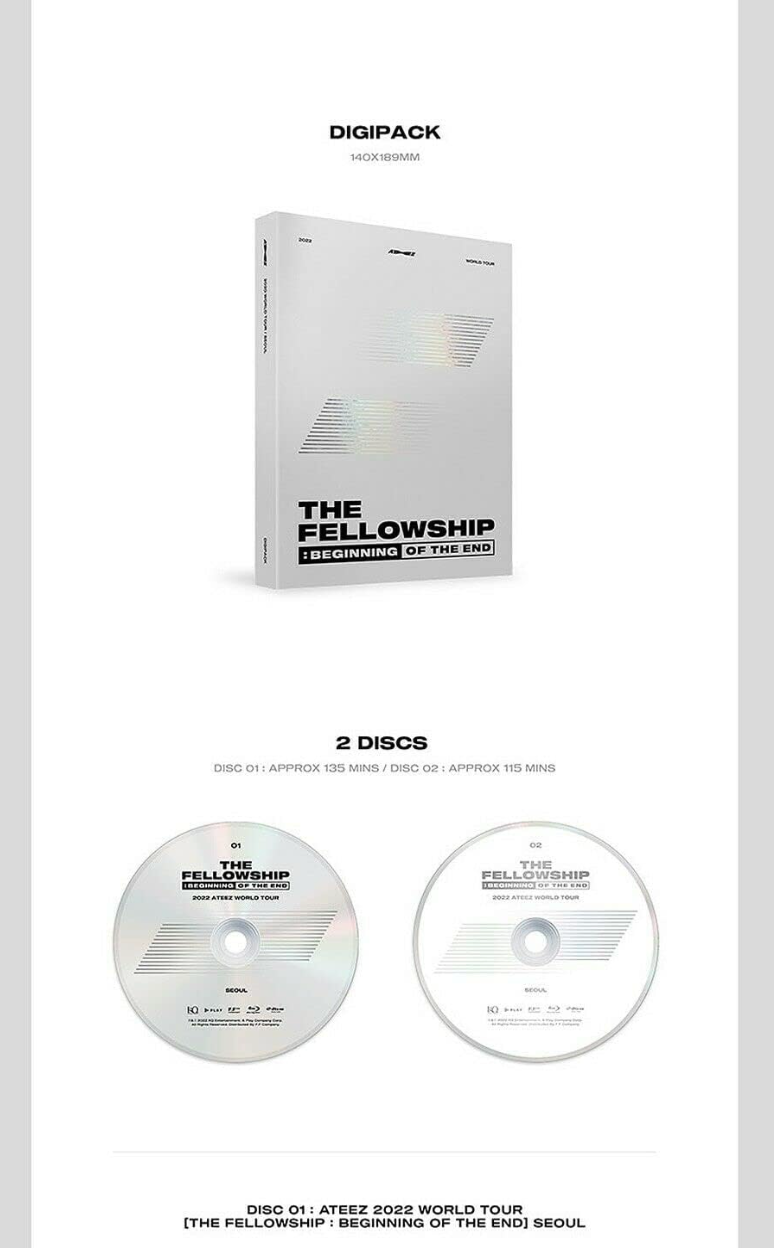 ATEEZ - THE FELLOW SHIP BEGINNING OF THE END SEOUL (BLU-RAY)
