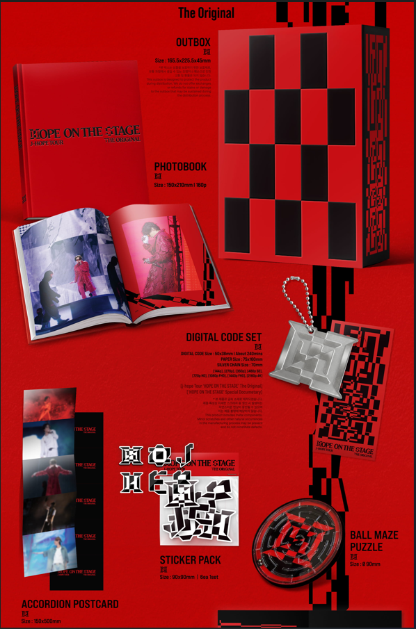 [PRE ORDER] J-hope Tour [HOPE ON THE STAGE] The Original