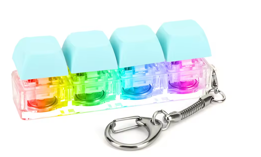 Keyring teclado de colores