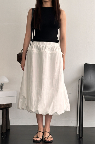 Falda estilo Balloon