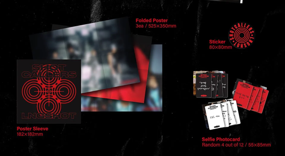 [PRE ORDER] LNGSHOT EP [SHOT CALLERS] (Standard Ver.)