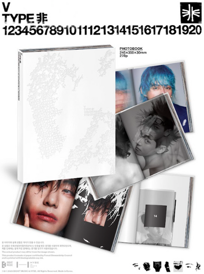 [PRE ORDER] V ‘TYPE 非’ PHOTOBOOK
