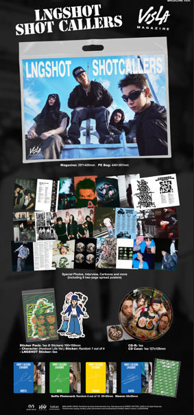 [PRE ORDER] LNGSHOT EP [SHOT CALLERS] (Magazine Ver.)