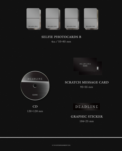 [PRE-ORDER] BLACKPINK - DEADLINE (GRAY VER)