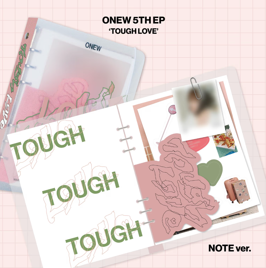 [PRE-ORDER] ONEW - TOUGH LOVE (NOTE Ver.)
