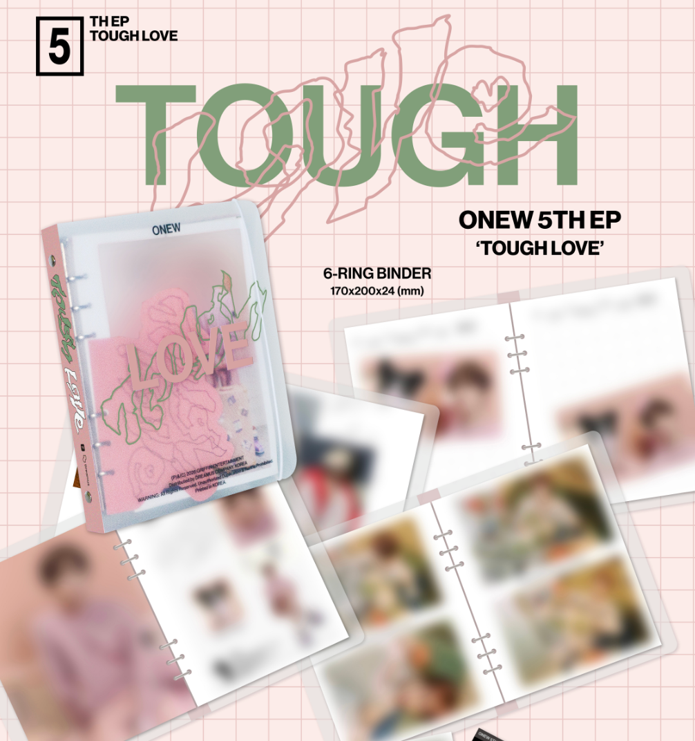 [PRE-ORDER] ONEW - TOUGH LOVE (NOTE Ver.)