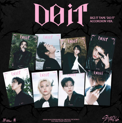 STRAY KIDS - DO IT (ACCORDION VER) + P.O.B FANSHOP VIDEOCALL PHOTOCARD