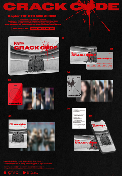 [PRE-ORDER] KEP1ER - CRACK CODE (POCAALBUM)