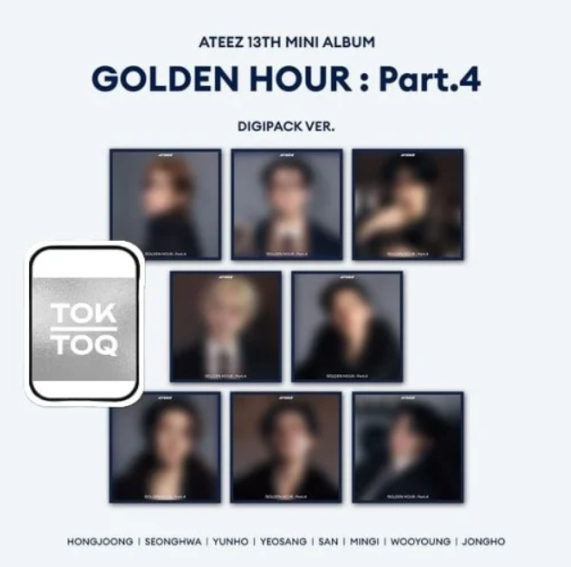 ATEEZ - GOLDEN HOUR : Part.4 (DIGIPACK)