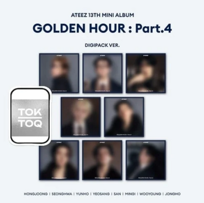 ATEEZ - GOLDEN HOUR : Part.4 (DIGIPACK)