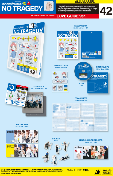 [PRE-ORDER] TWS 5th Mini Album 'NO TRAGEDY- PHOTOBOOK VER. (RANDOM)