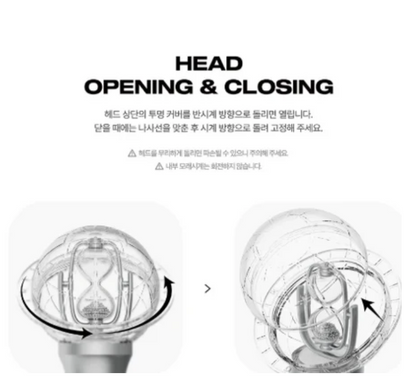 [PRE-ORDER] ATEEZ- LIGHTSTICK VER 3 KEYRING