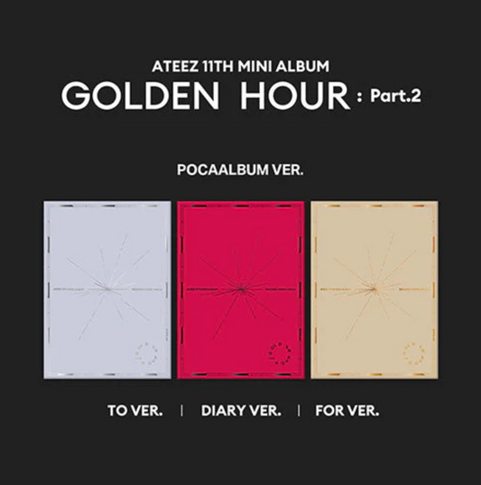 ATEEZ POCAALBUM GOLDEN HOUR PT.2